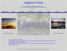 Tablet Screenshot of andovercrew.com